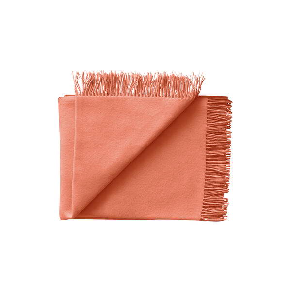 Secret Throw, 02215 coral/amber, Silkeborg Uldspinderi