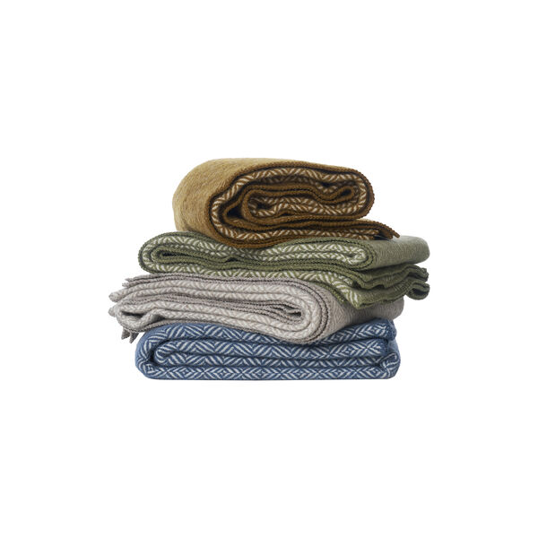 Diamonds Throw, caramel, Klippan Yllefabrik