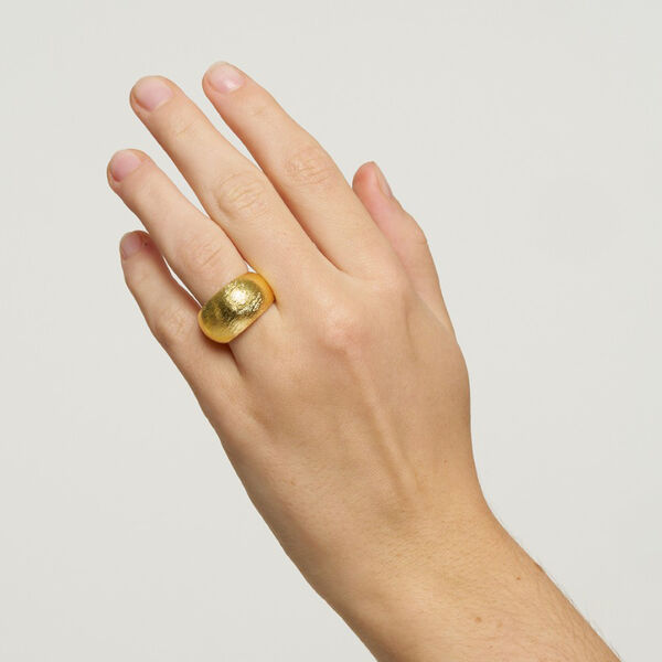 June ring, gold plated, Pure by Nat
