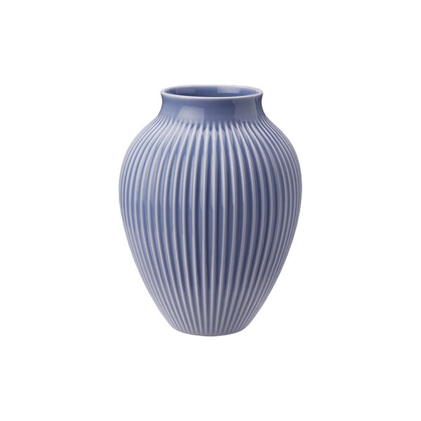 Knabstrup Vase Ripple, Lavendel, Knabstrup Keramik