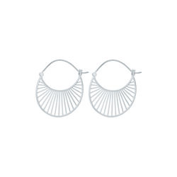 Large Daylight Ohrringe, silber, Pernille Corydon Jewellery