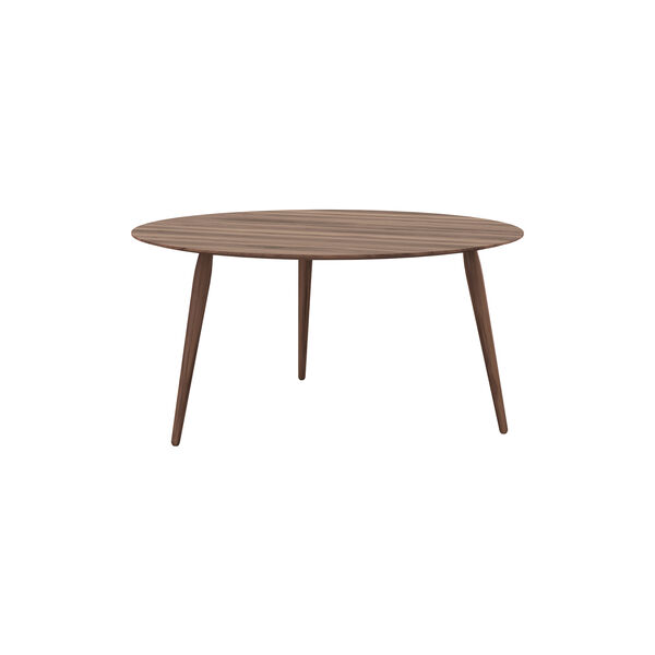 PLAYround &Oslash;90 Coffee Table, natural oiled walnut, Bruunmunch Furniture