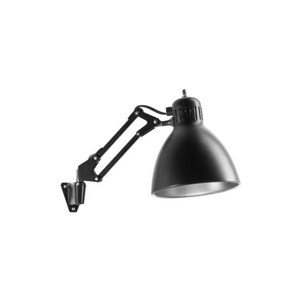 Archi W1 Wandleuchte, black/silver, Nordic Living