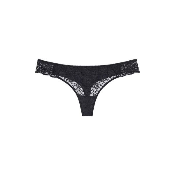 Amourette Hipster-String-Slips, black, Triumph