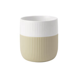 Riflet Contrast Becher 35 cl, Sand, Royal Copenhagen