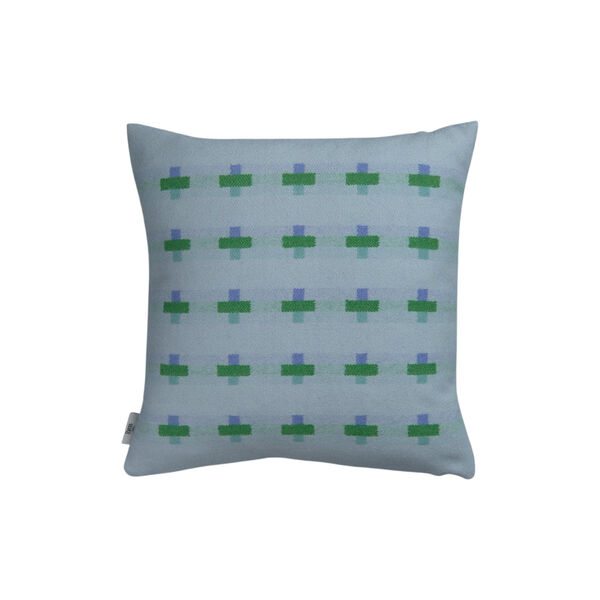 Syndin Kissen, glacier, R&oslash;ros Tweed