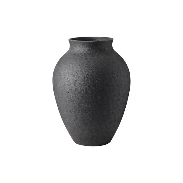 Knabstrup Vase groß, schwarz Knabstrup Vase groß, schwarz, Knabstrup Keramik