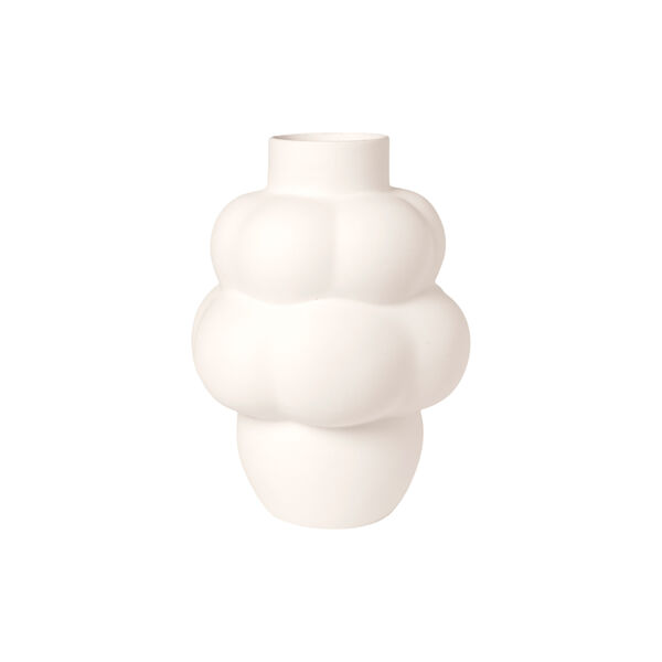 Balloon vase 04 petit, raw white, Louise Roe