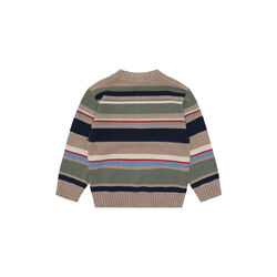 HCPelle KnitStripe Pullover, biscuit, Hust & Claire