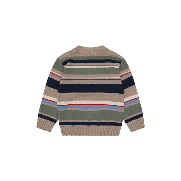 HCPelle KnitStripe Pullover, biscuit, Hust & Claire