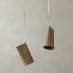 Ceramic Pendant, olive, MOEBE