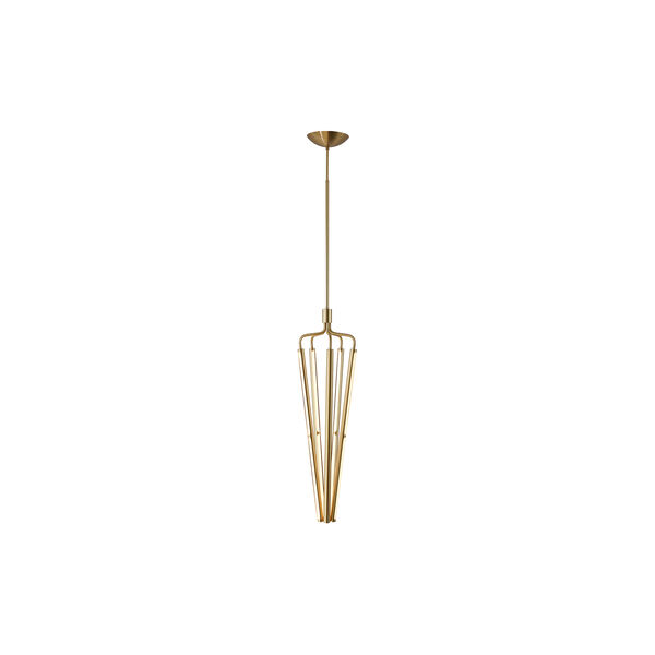 Archangel 5 815 Chandelier, brass, Rubn