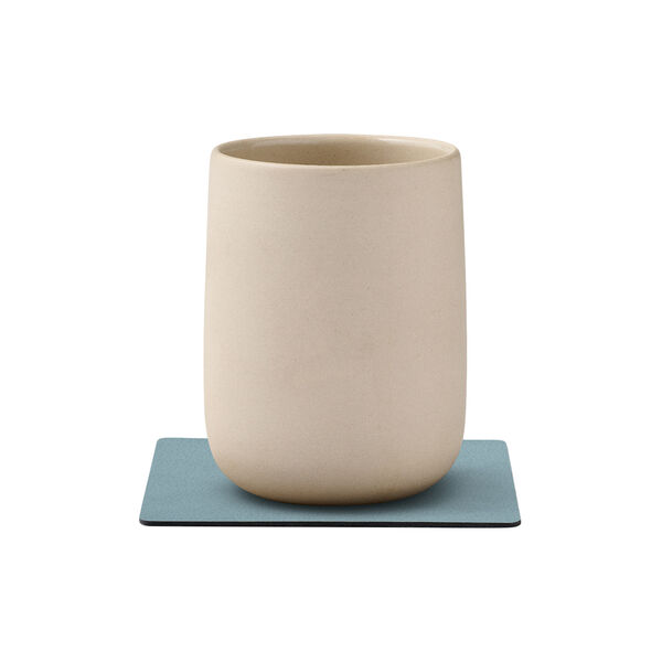 Nupo glass mat Square, light blue, LIND DNA