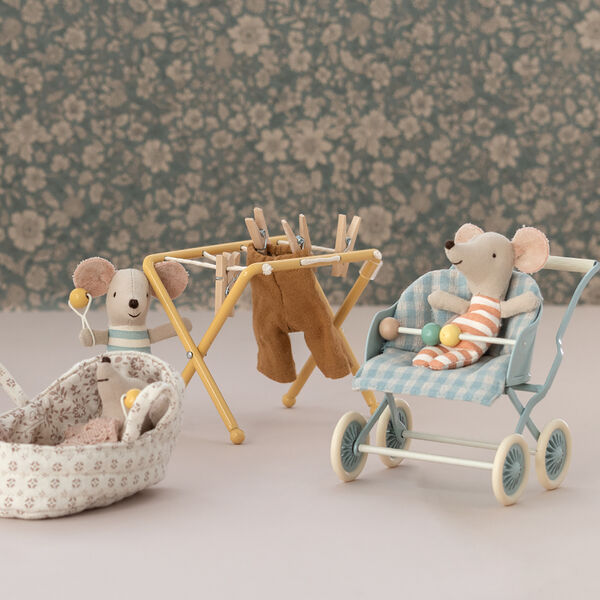 Kinderwagen f&uuml;r Babymaus, Maileg
