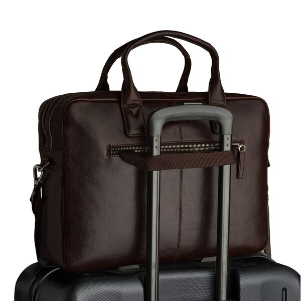 KingstonMBG Laptoptasche, espresso brown, Markberg