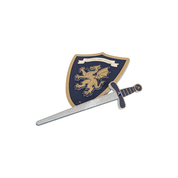 Knight Sword And Shield, midnight navy, Konges Sl&oslash;jd