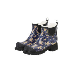 Short Rubber Boot | Beige Butterfly | Gummistiefel, Ilse Jacobsen Hornb&aelig;k