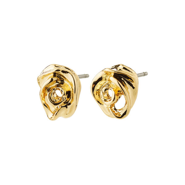 RIYAN earrings, gold plated, Pilgrim