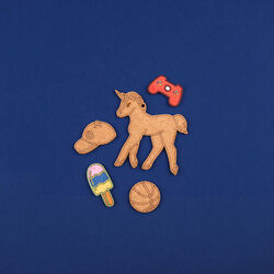 Unicorn Wooden Toy | Mint, Crateit