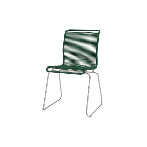 Panton One Dining Chair, holmes/steel, Montana Furniture