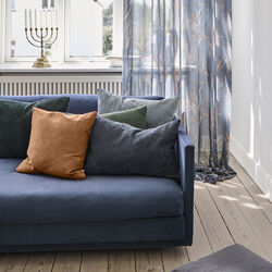 Taffy Cushion, denim blue, Compliments