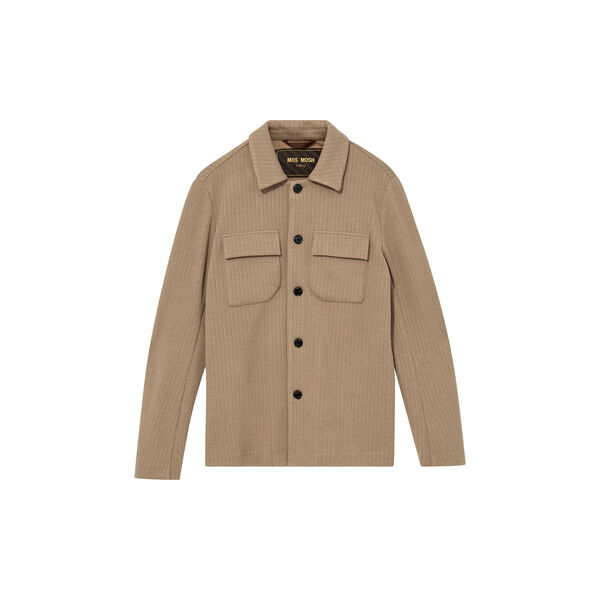 MMGAustin Knit Overshirt, dune, MOS MOSH Gallery