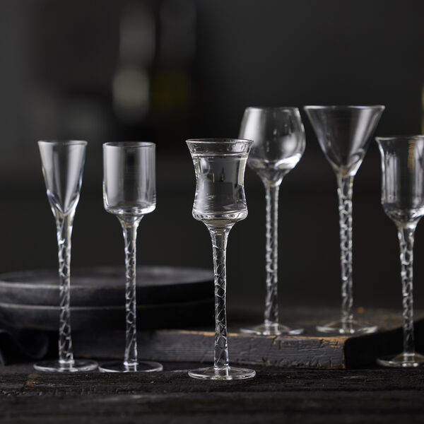 Rom Aquavit Glass 6 pcs, Lyngby Glas