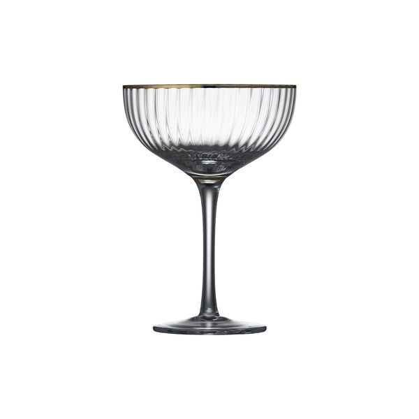 Palermo Gold Cocktail Glass 4 pcs, Lyngby Glas