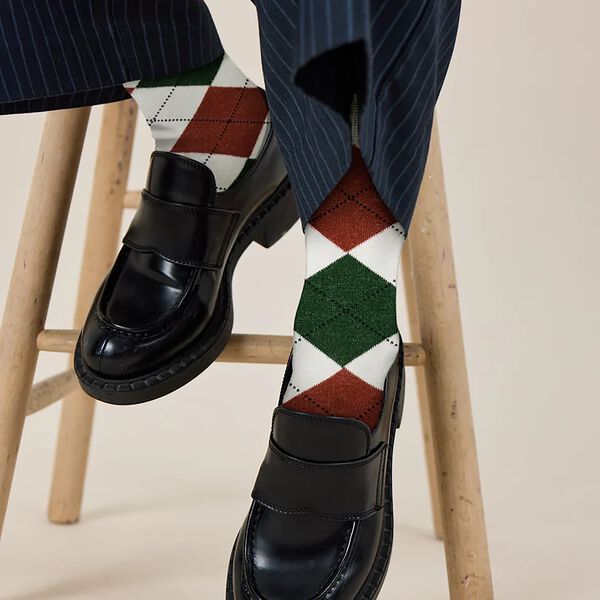 ARGYLE Socks, green, Bella Ballou