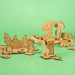 Suntopia Wooden Toy | Eco Detectives, Crateit