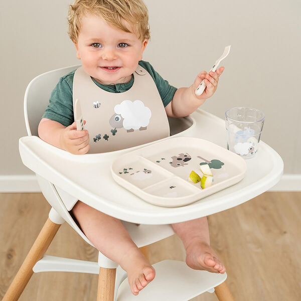 Kleine Farm Glas, sand, Done by Deer