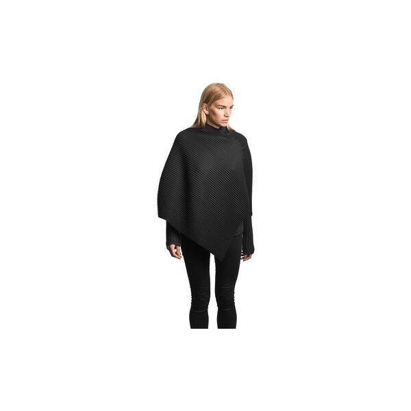 Pleece Poncho, schwarz, Design House Stockholm