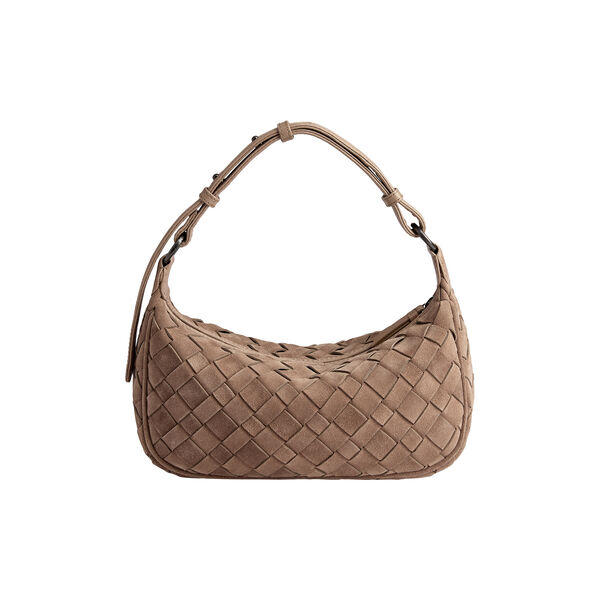 Mini MuseMBG Tasche Sue. Flechtmuster, mocha mousse, Markberg