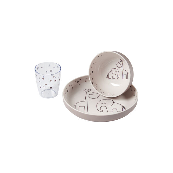 Dreamy Dots yummy mini Ess-Set, puder, Done by Deer