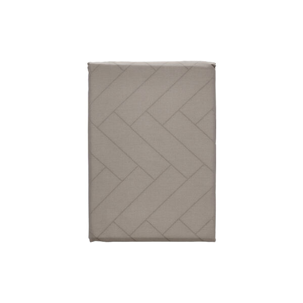 Tiles Damask Tischdecke, taupe, S&ouml;dahl