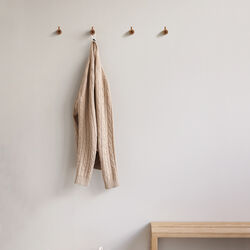Wooden Wall Hook, oak, MOEBE