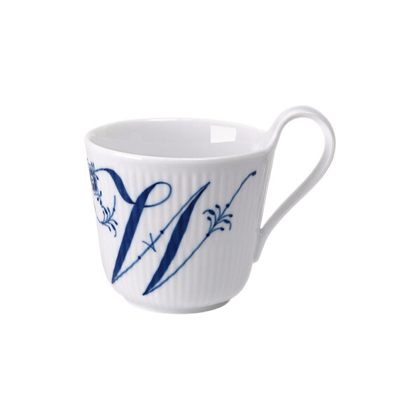 Alphabet-Tasse W, Royal Copenhagen