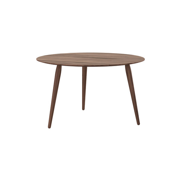 PLAYround &Oslash;75 Coffee Table, natural oiled walnut, Bruunmunch Furniture