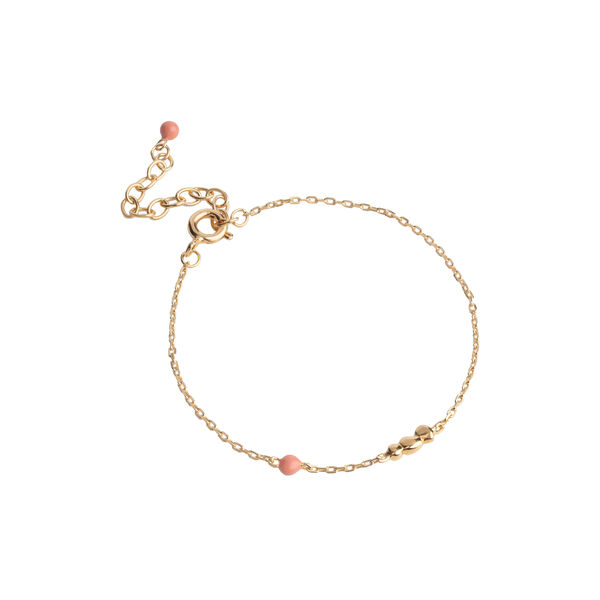 Nara Bracelet, light coral, ENAMEL Copenhagen
