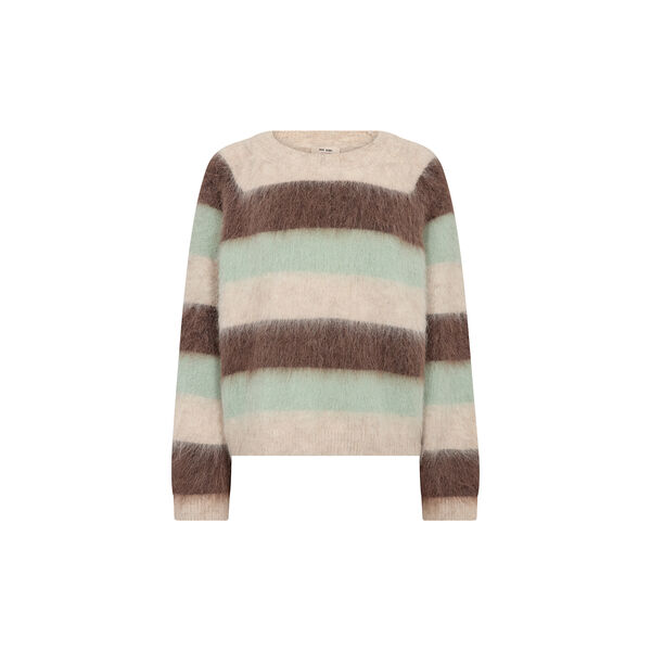 MMSuvi Stripe Knit, frosty green, MOS MOSH