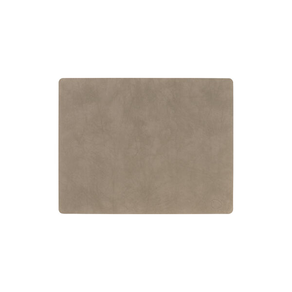 Nupo table mat Square L, nomad grey, LIND DNA