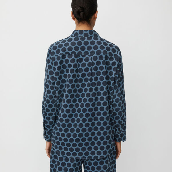 MaIndiba Shirt, navy blazer, Masai