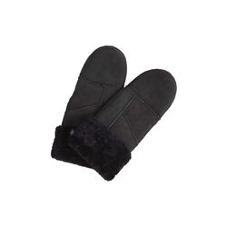 BellaMBG Sheepskin Mitten, black, Markberg