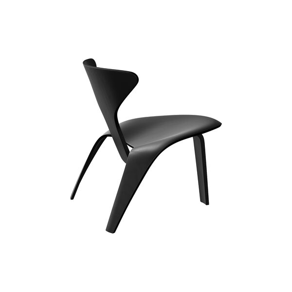 PK0 A&trade; Lounge Chair, black, Fritz Hansen
