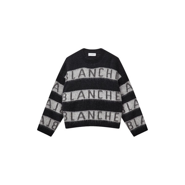 BL-ADDY YD 3 Strick, black combi, Blanche CPH
