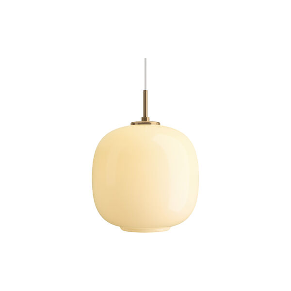VL45 Radiohus Pendant, pale yellow, Louis Poulsen