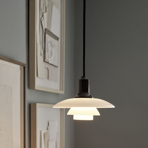PH 2/1 Pendelleuchte, schwarz, Louis Poulsen