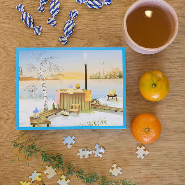 Winter Puzzle 300 pieces, ViSSEVASSE