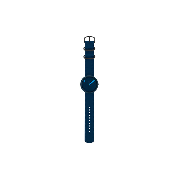 PICTO Wrist Watch, navy blue/matt blue/navy blue, PICTO