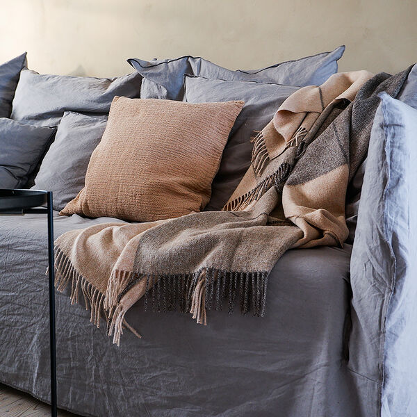 Blocks Throw, camel, ELVANG